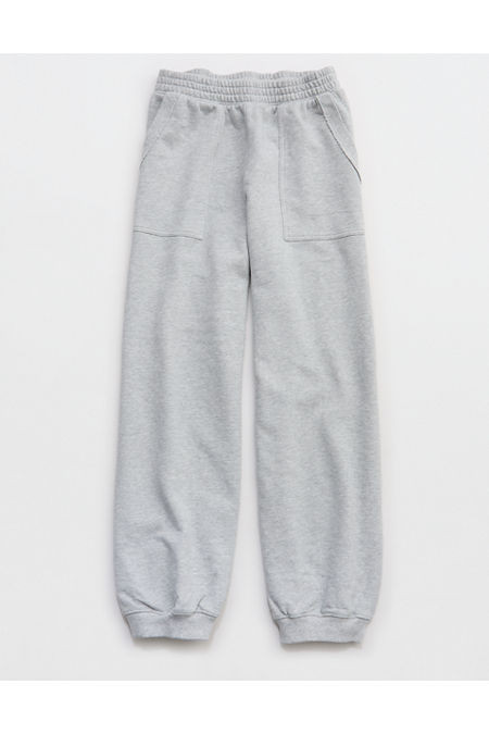 Aerie Vacay Jogger Women's Medium Heather Gray S Long | Aerie