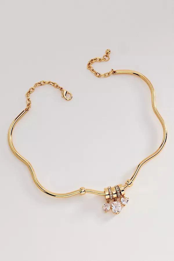 Crystal Charm Choker Necklace | Anthropologie (US)