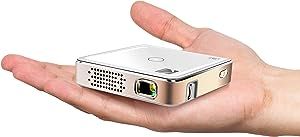 Kodak Ultra Mini Portable Projector - HD 1080p Support LED DLP Rechargeable Pico Projector - 100"... | Amazon (US)