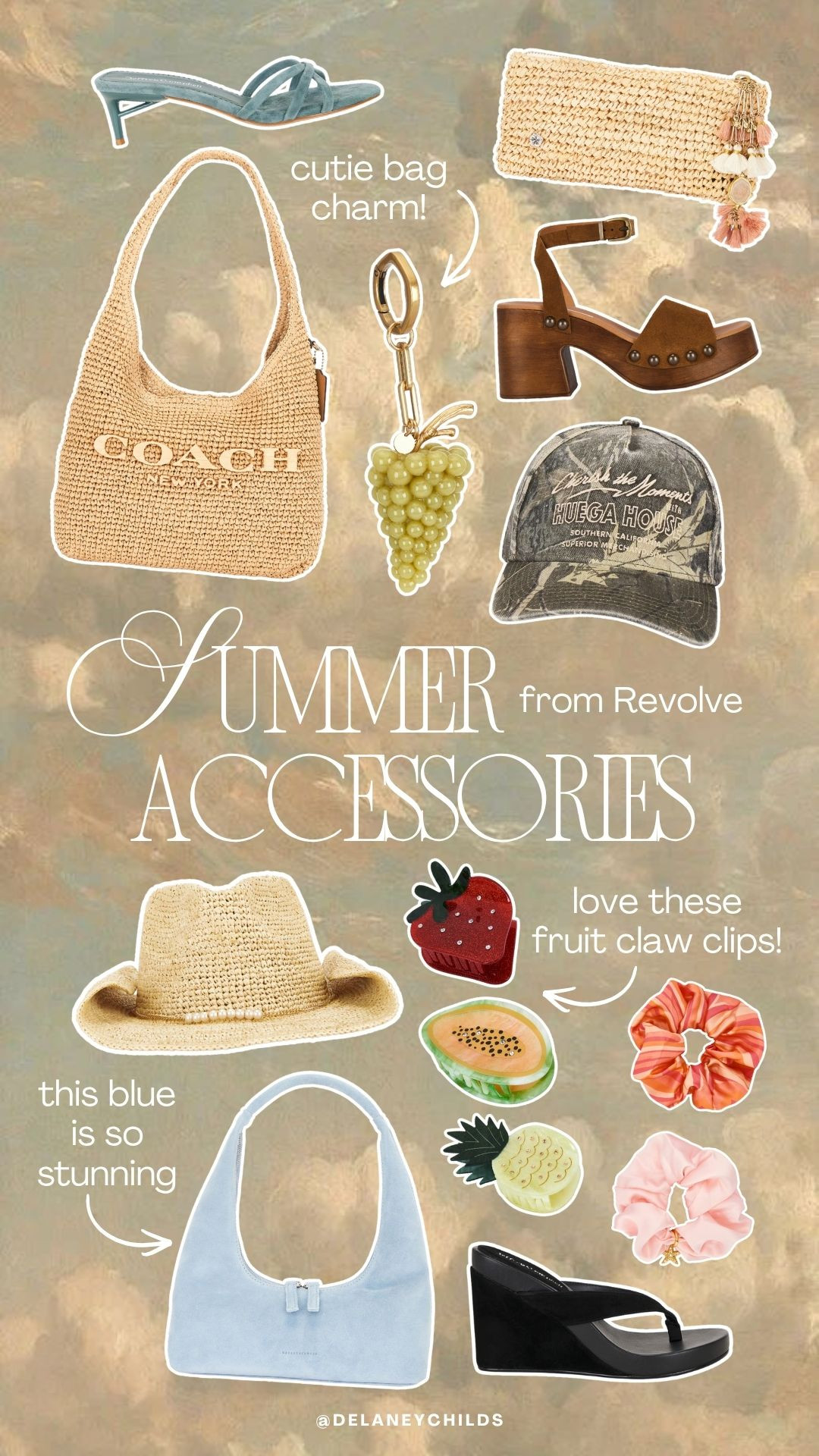 Summer accessories from Revolve! 

 #LTKgrwm #LTKootd #LTKfitnessgoals