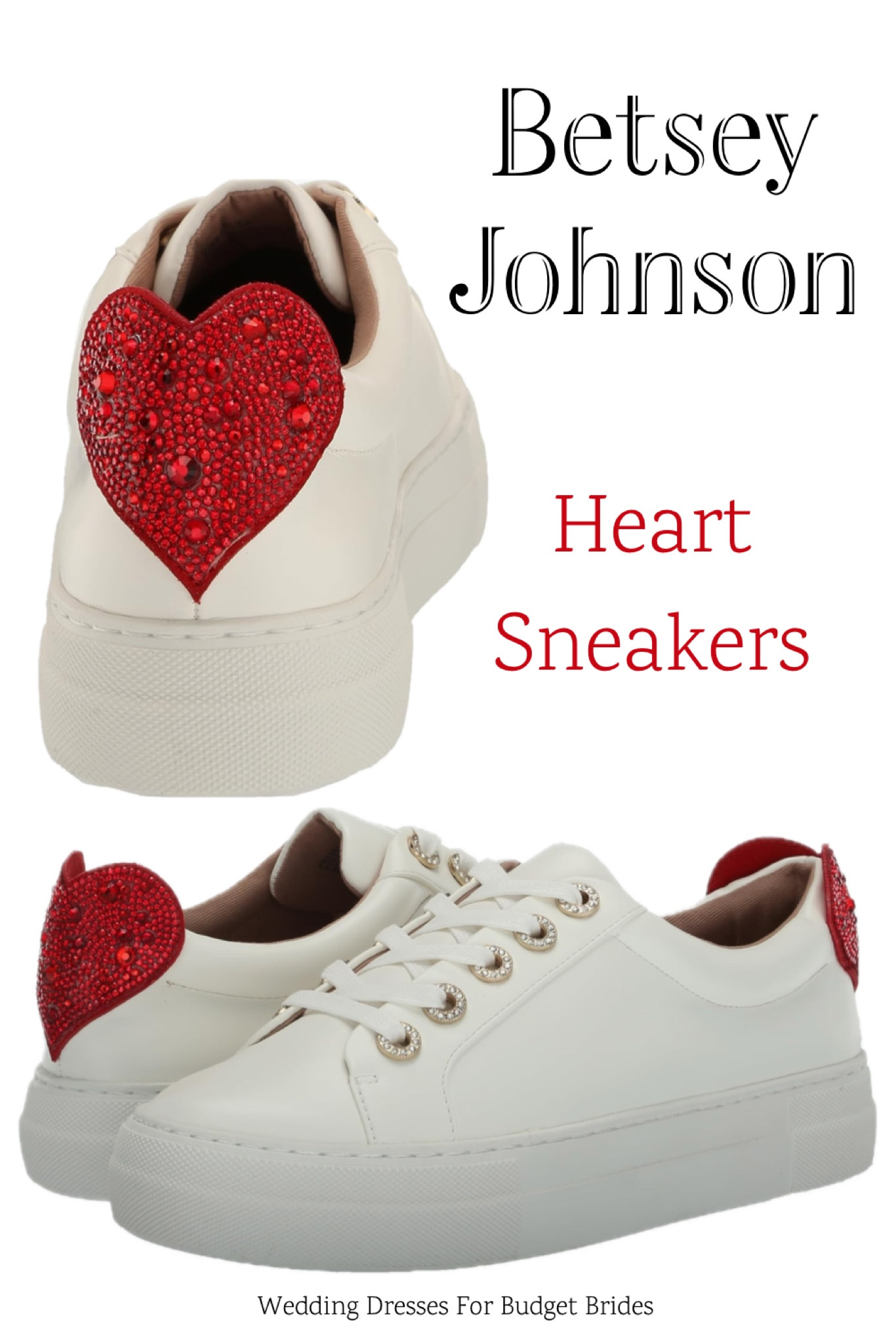 Love these Betsey Johnson heart sneakers on Amazon for the bride to be. 

#LTKWedding #LTKShoeCrush #LTKStyleTip