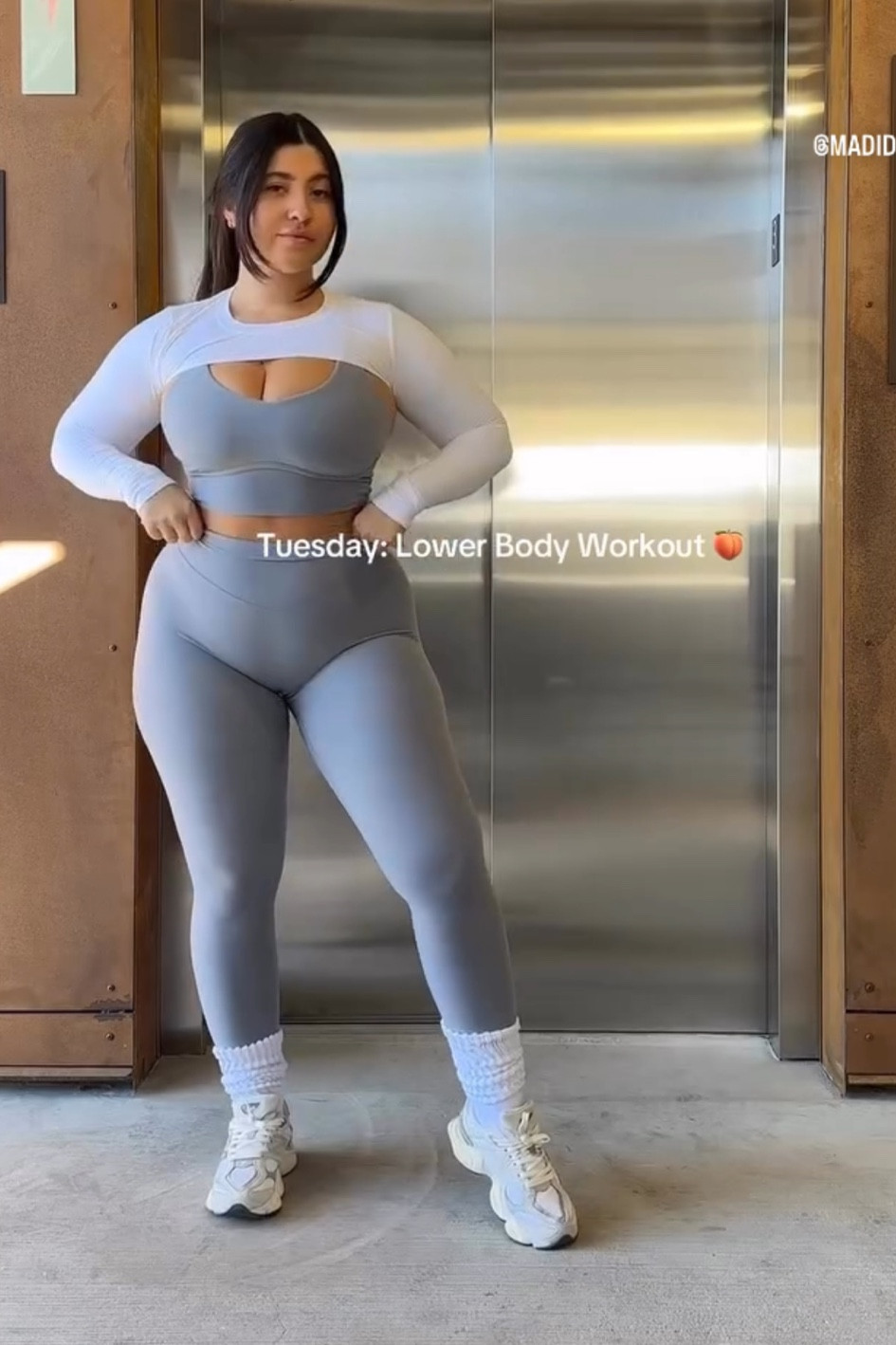 Wearing size M

#activewear #gymoutfit

#LTKFitness #LTKActive #LTKMidsize