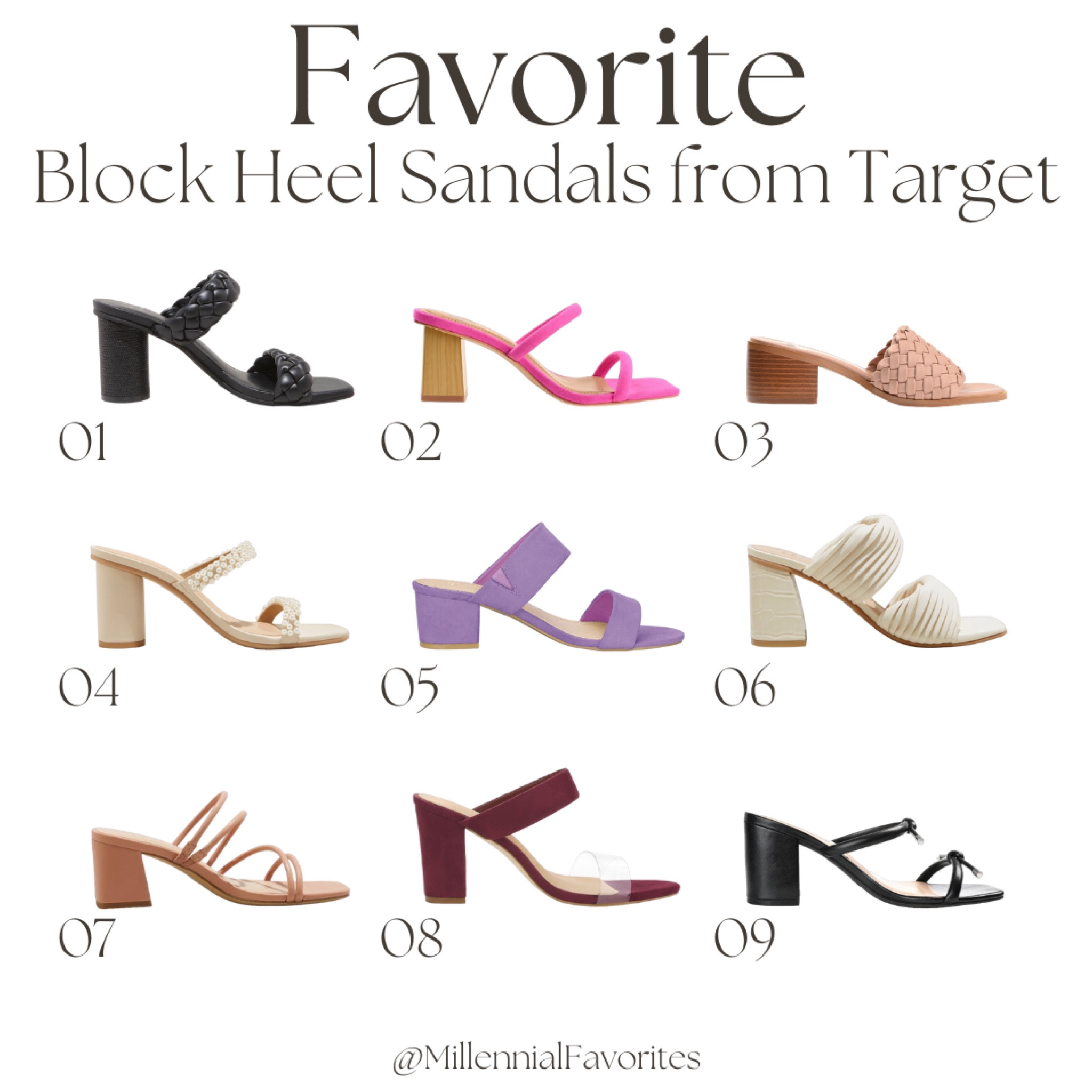These are a few of my favorite block heel sandals from Target!

#LTKsalealert #LTKfindsunder50 #LTKstyletip