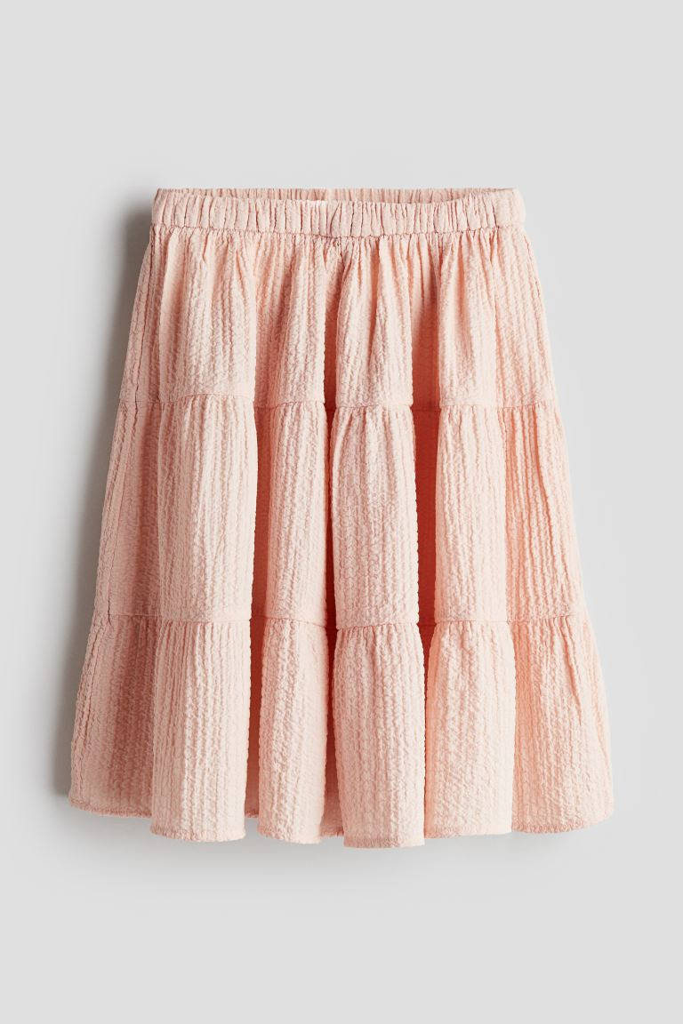 Tiered Seersucker Skirt | H&M (US + CA)