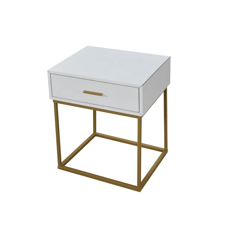 Dundee Solid + Manufactured Wood Nightstand | Wayfair North America