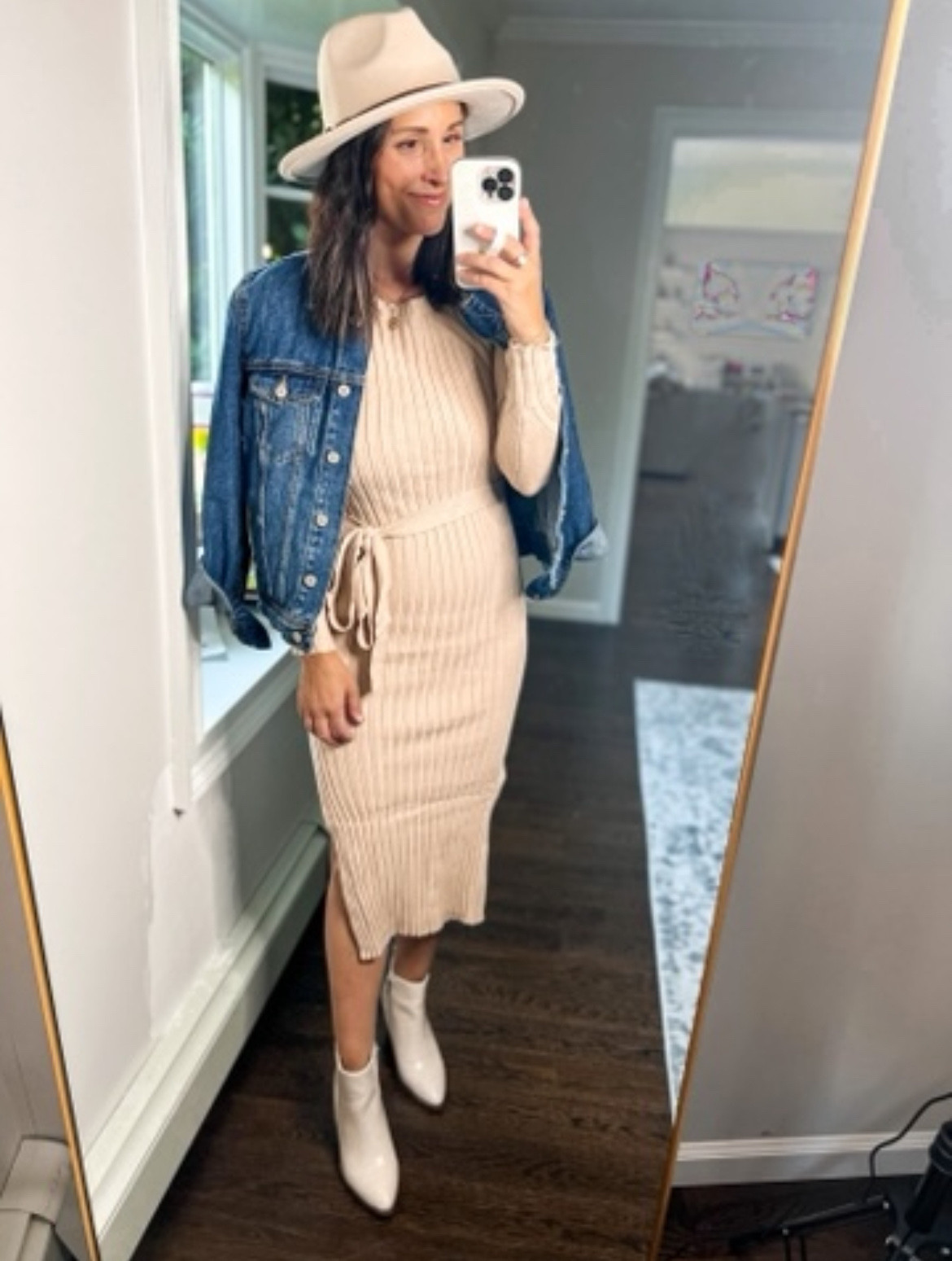 Thanksgiving outfit! The cutest sweater dress! 

#LTKFindsUnder50 #LTKSeasonal #LTKHoliday