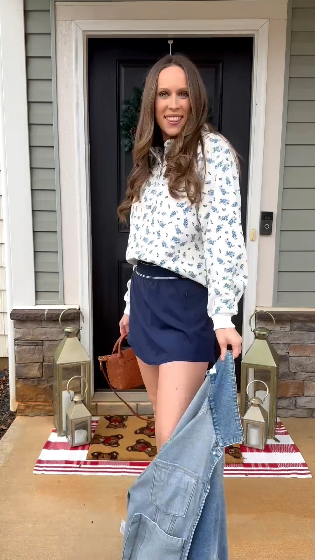 Casual outfit idea 💙

Marshalls, tjmaxx, Walmart fashion, active skirt, casual sneakers, crossbody bag, denim jacket 

#LTKTravel #LTKootd #LTKgrwm