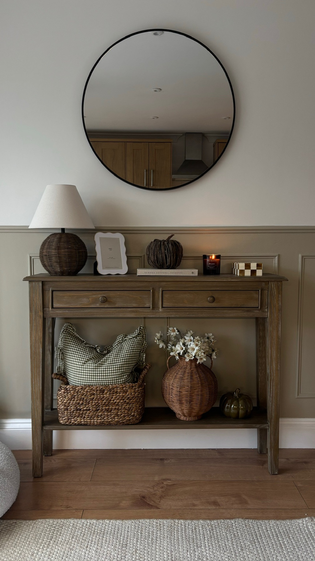 Styling my new console for Autumn 

Home decor, autumn decor, homewear 

#LTKuk #LTKautumn #LTKhome