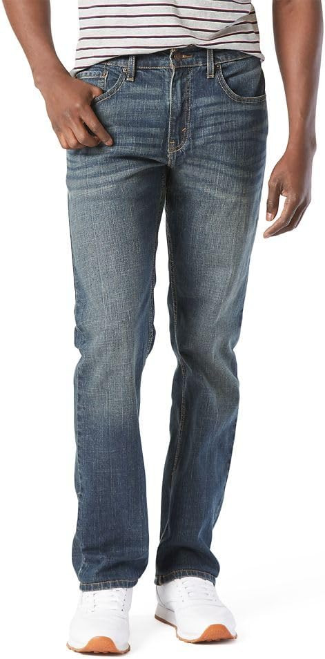 Levi Strauss Signature Gold Men's Relaxed Fit Flex Jean Pants | Amazon (US)