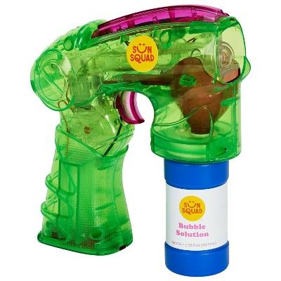 Light-Up Bubble Blaster Green - Sun Squad™ | Target
