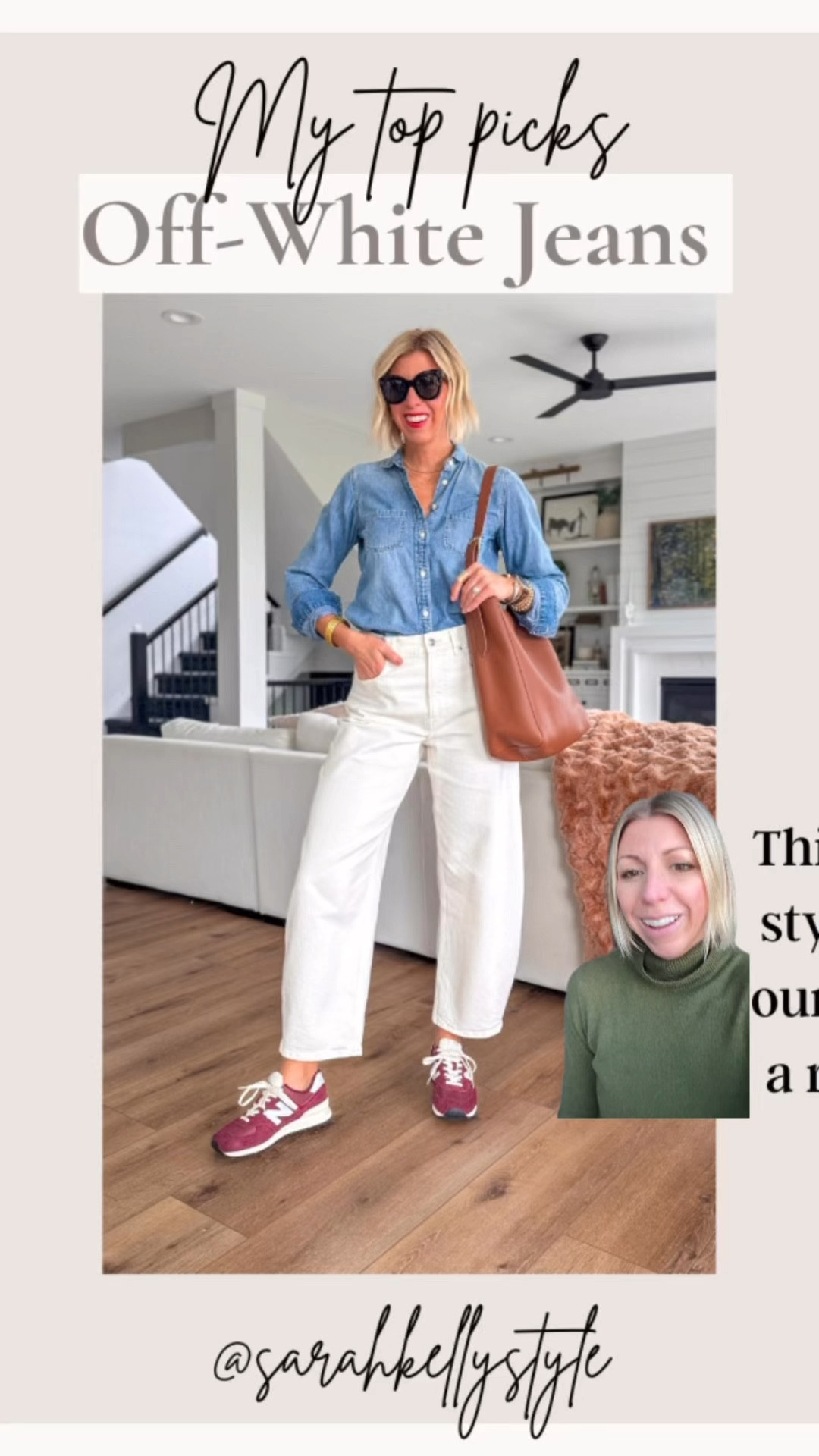 Wearable denim trend for 2025:
Off white jeans 🤍
Rounding up several great pairs of you’re looking to add one to your wardrobe 

#LTKWatchNow #LTKStyleTip #LTKOver40