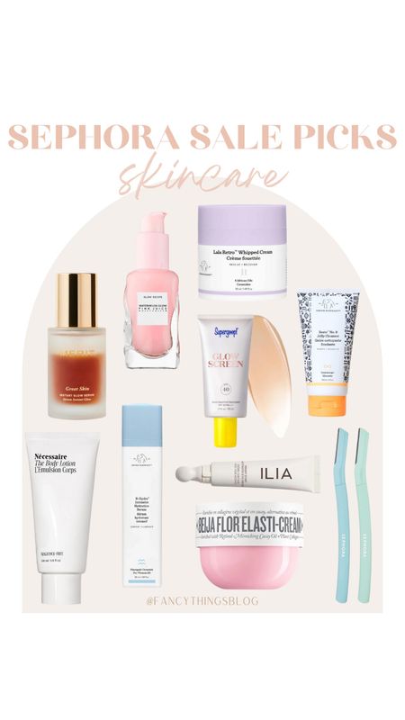 My top skincare picks for the Sephora sale happening 4/14-4/24! ✨

Sephora, Sephora sale, skin care finds, skin care favorites, spring skin care, new skin care, skin care routine, jelly cleanser, Lala Retro Whipped Refillable Moisturizer with Ceramides, Great Skin Instant Glow Serum with Niacinamide and Hyaluronic Acid, Glowscreen Sunscreen SPF 40 with Hyaluronic Acid + Niacinamide, The Body Lotion - With Niacinamide, Vitamins + Peptides, B-Hydra Intensive Hydration Serum with Hyaluronic Acid, Facial Razor Set, Beija Flor Elasti-Cream with Collagen and Squalane, Mini Watermelon Pink Juice Oil-Free Moisturizer, Bright Start Retinol Alternative Brightening Eye Cream, Ilia, glow recipe, Drunk Elephant, Merit, Supergoop, Nécessaire, Sol de Janeiro, fancythingsblog

#LTKsalealert #LTKbeauty