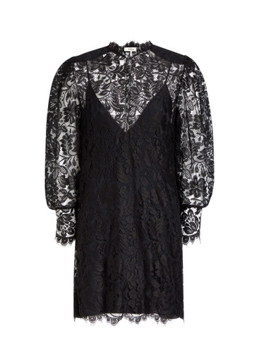 Floral-lace mini dress | Harvey Nichols
