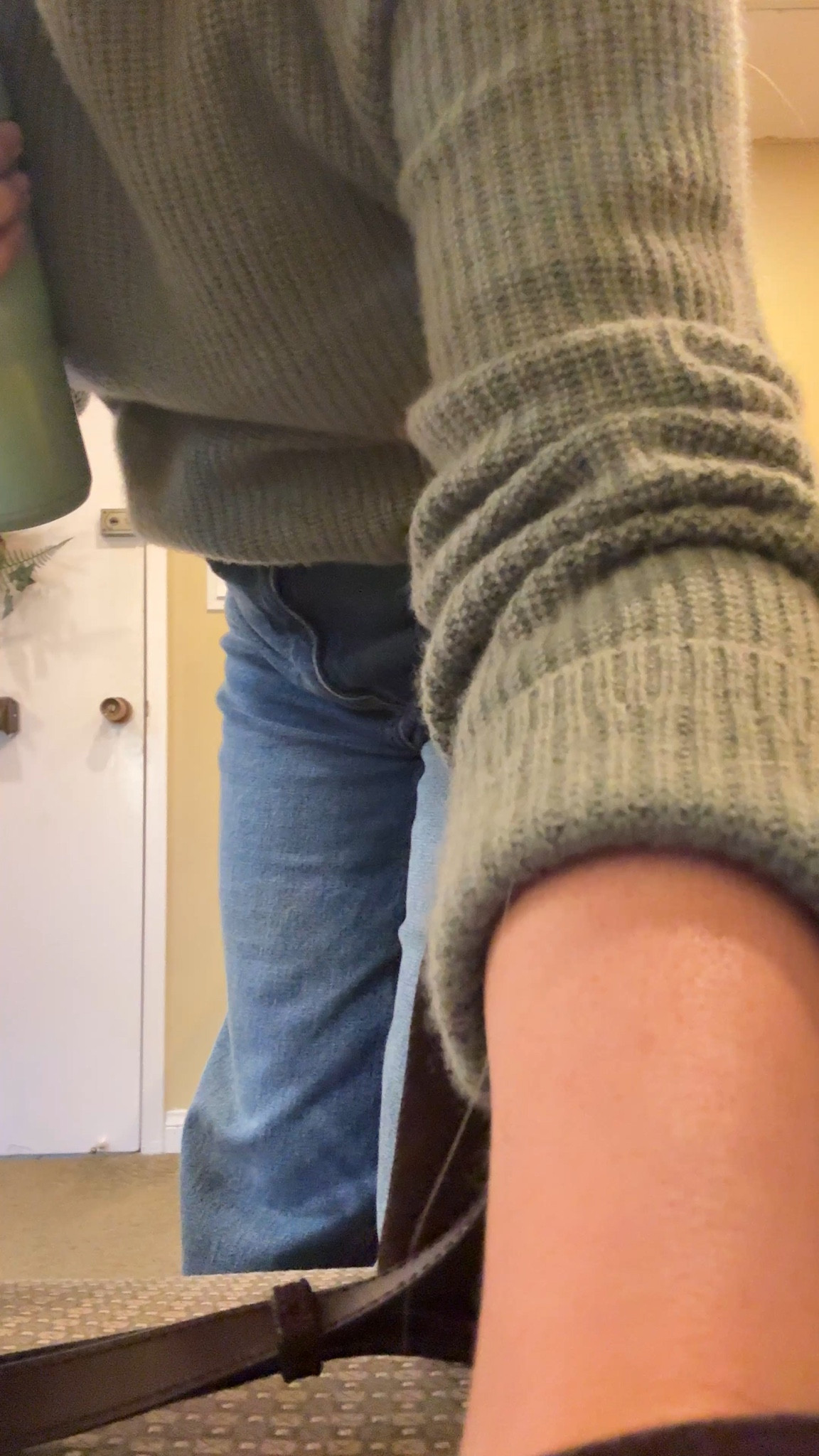 Went to the dentist today and realized my cashmere sweater matches my drinking mug  

#LTKOver40 #LTKootd #LTKdayinmylife