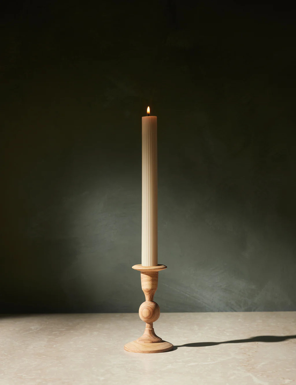Wooden Georgian Candlesticks | Lulu and Georgia 