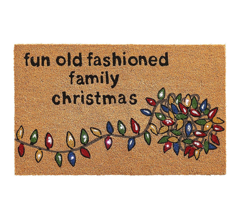 Tangled Lights Light up Doormat, 22x36, Multi | Pottery Barn (US)