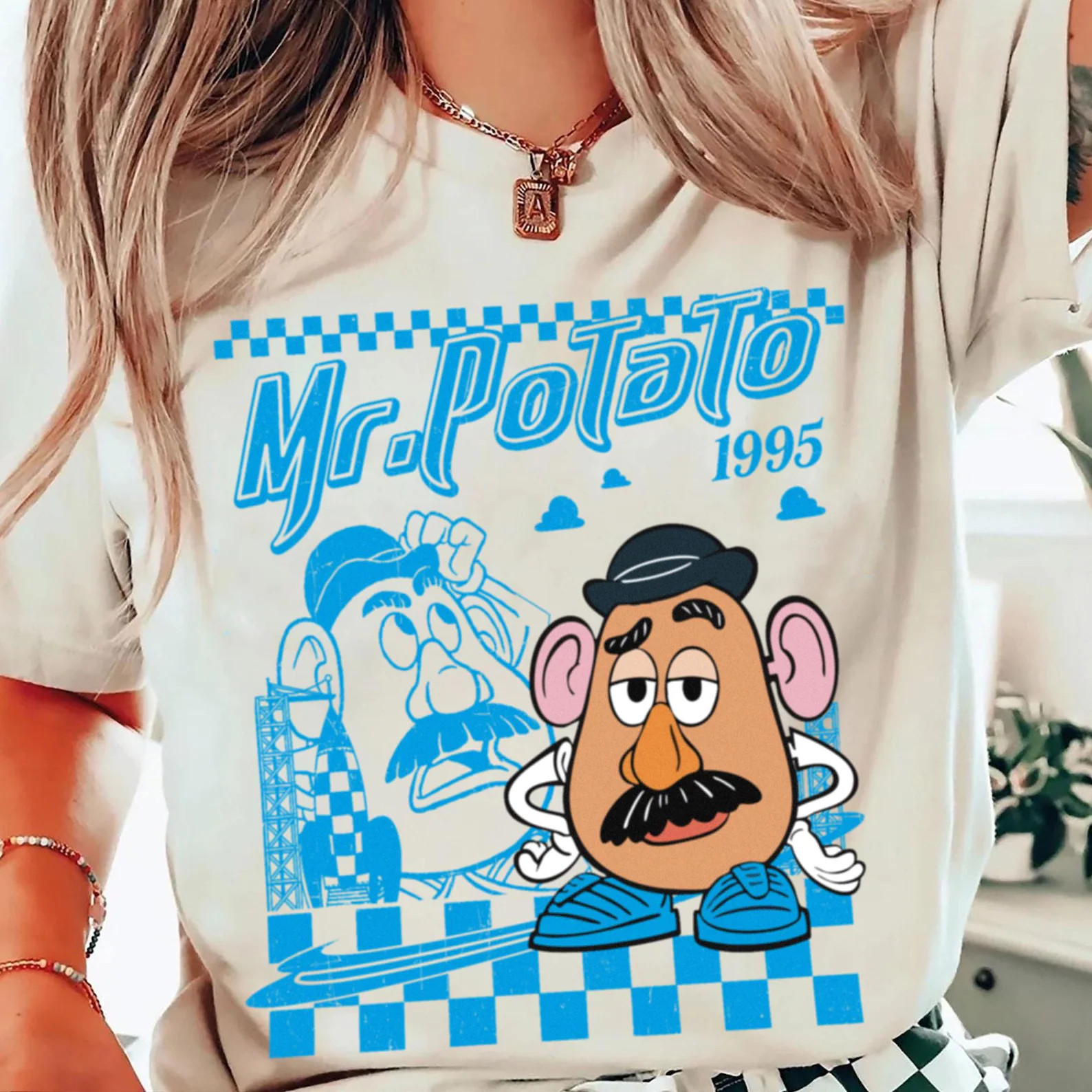 Mr. Potato Head Comfort Colors Shirt, Retro Toy Story Family Matching Tee | Etsy (Global)