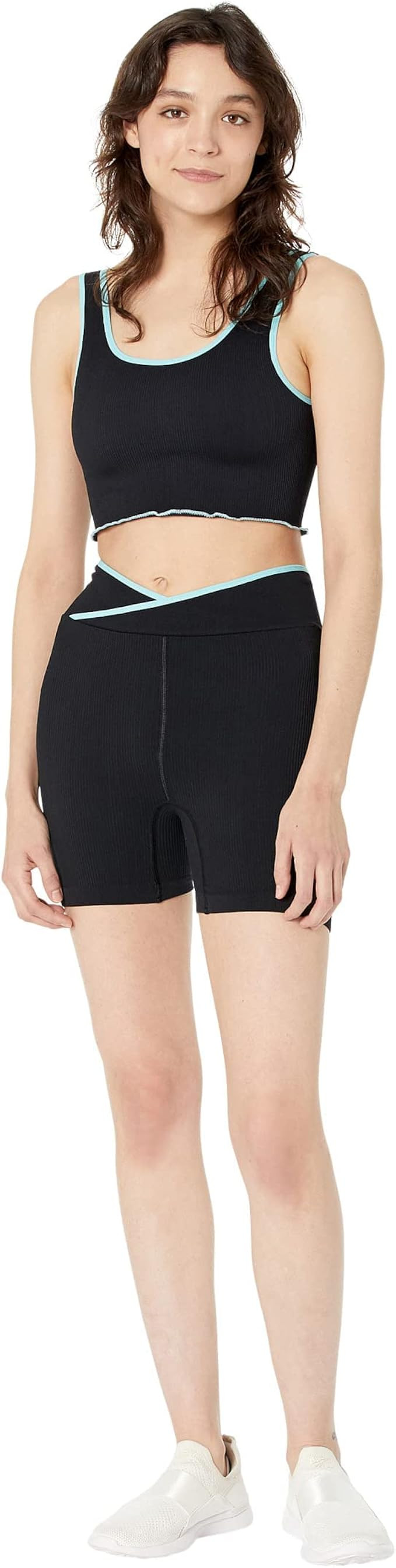 Free People Free Throw Set Black Combo MD-LG (US Women's 8-14) | Amazon (US)
