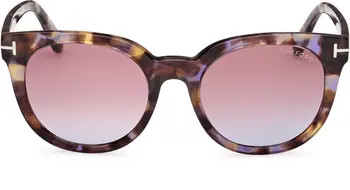 TOM FORD Moira 53mm Gradient Butterfly Sunglasses | Nordstrom | Nordstrom