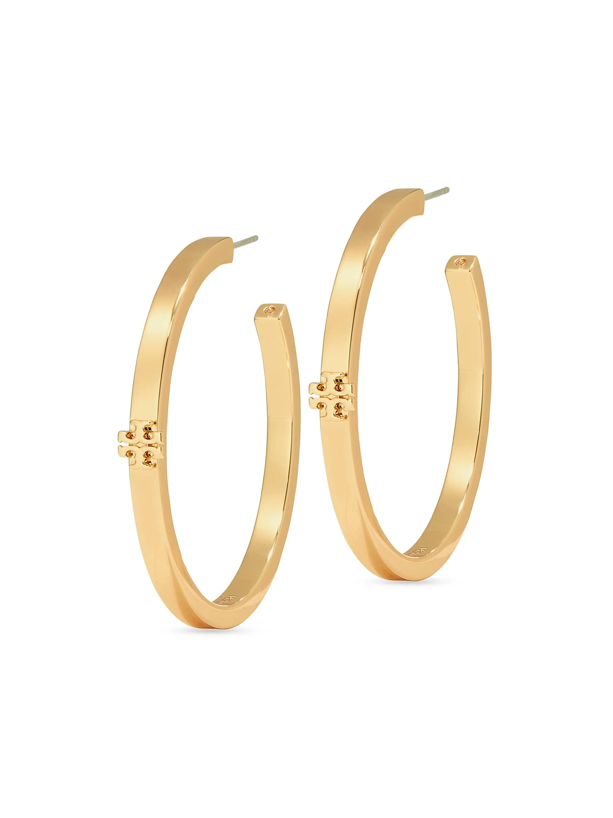 Icon Goldtone Hoop Earrings | Saks Fifth Avenue