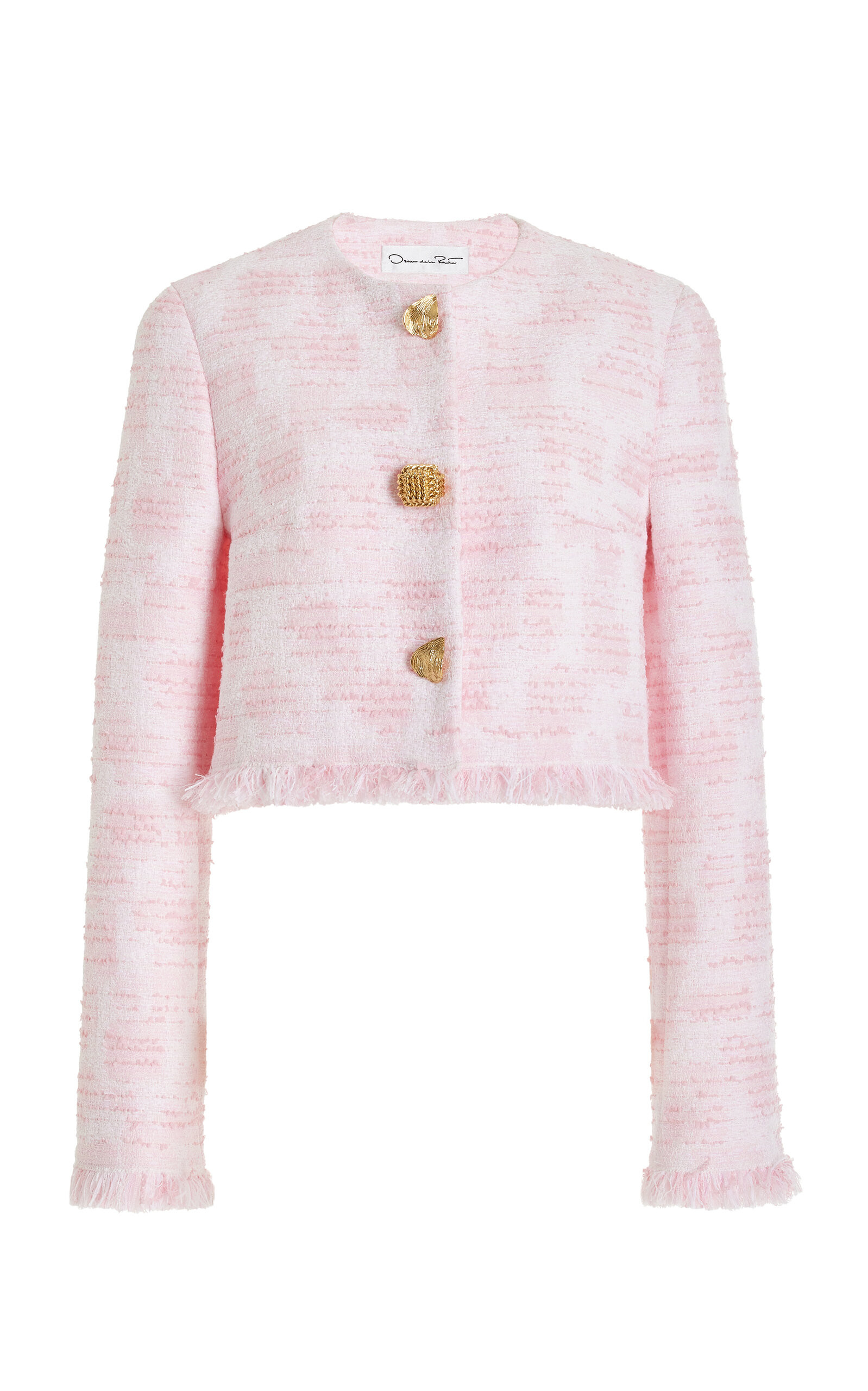 Jewel-Buttoned Tweed Jacket | Moda Operandi (Global)