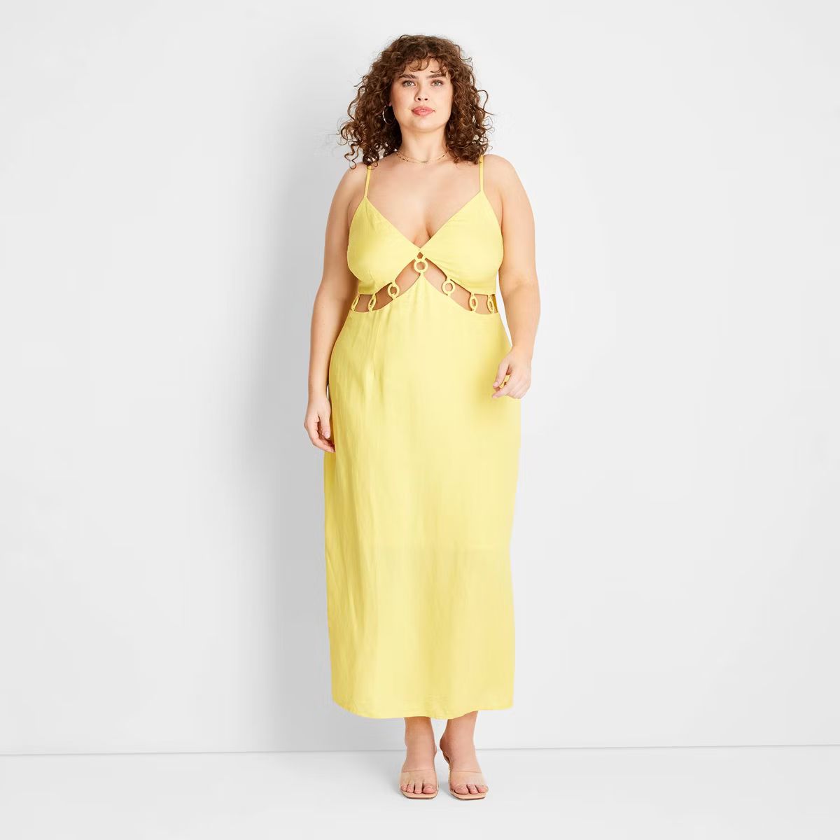 Women's Sleeveless Ring Detail Maxi Dress - Future Collective™ with Jenee Naylor | Target