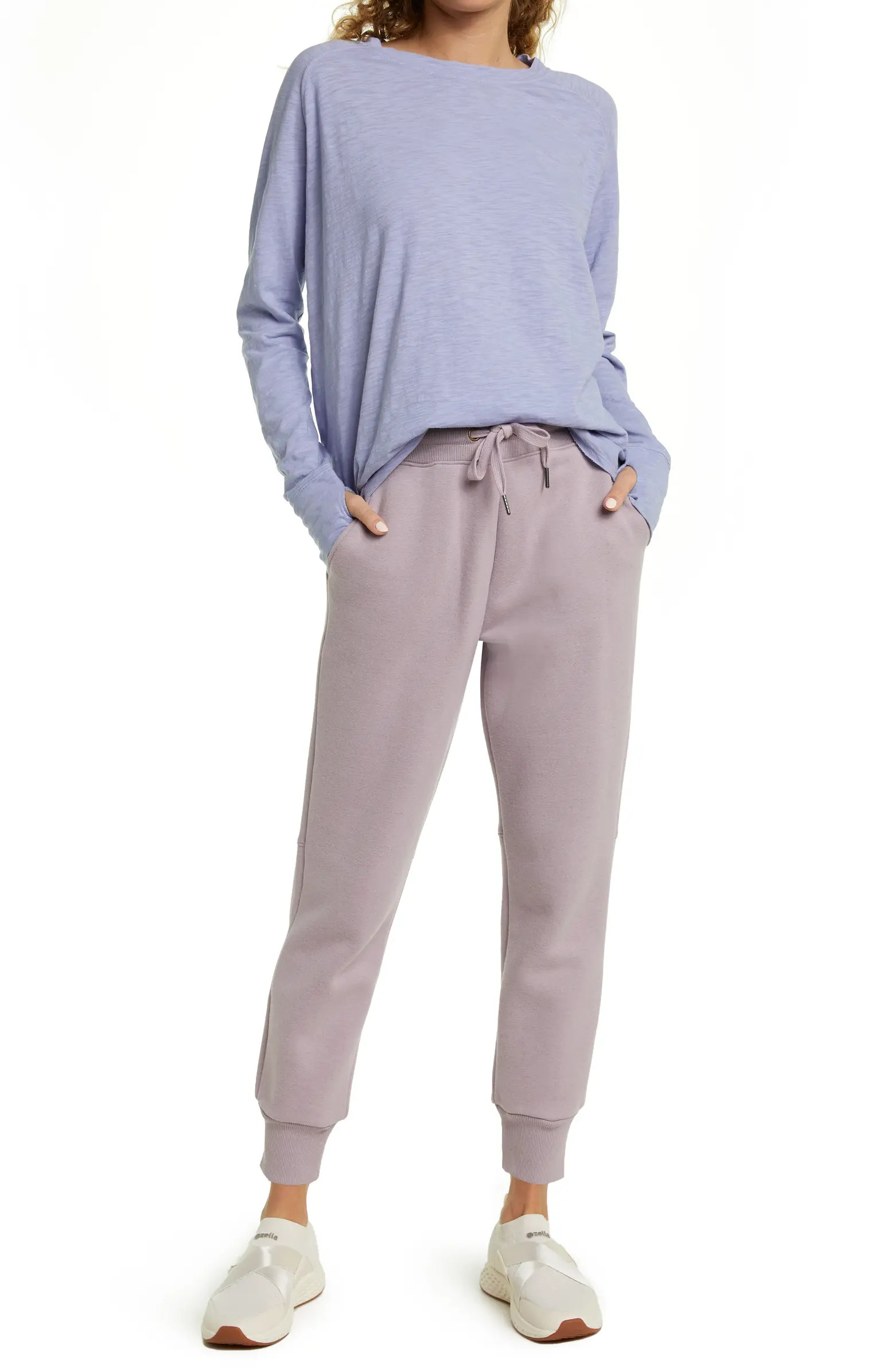 Relaxed Long Sleeve Slub Jersey T-Shirt | Nordstrom