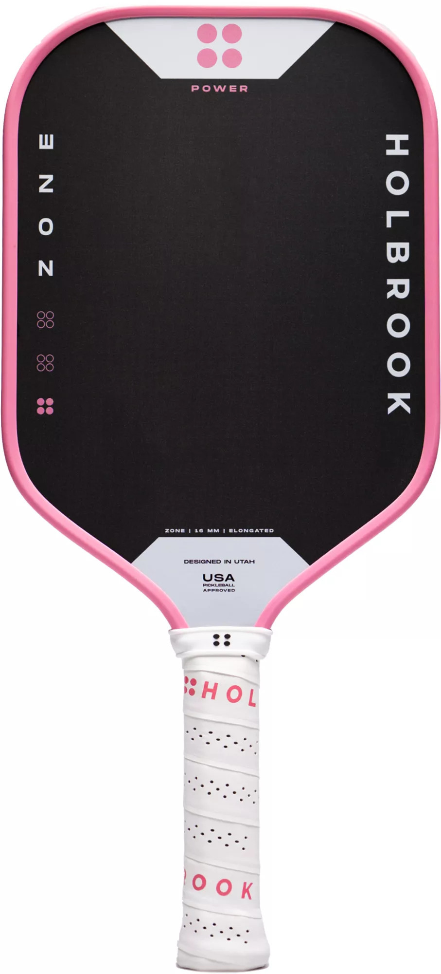 Holbrook Zone Power Pickleball Paddle, Black/Pink | DICK'S Sporting Goods