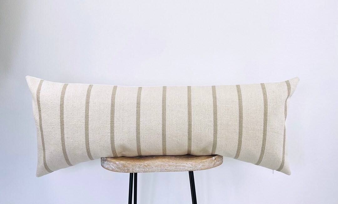 Lumbar Pillow Covers Neutral Oversize Lumbar Pillow Modern - Etsy | Etsy (US)
