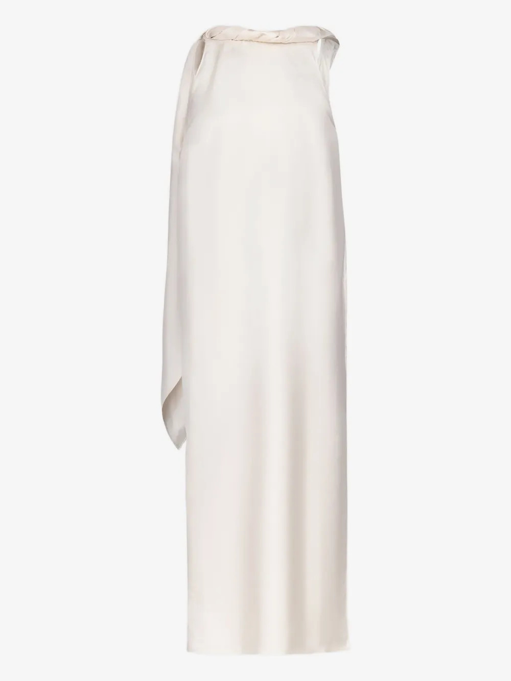 collared scarf midi dress | Farfetch Global