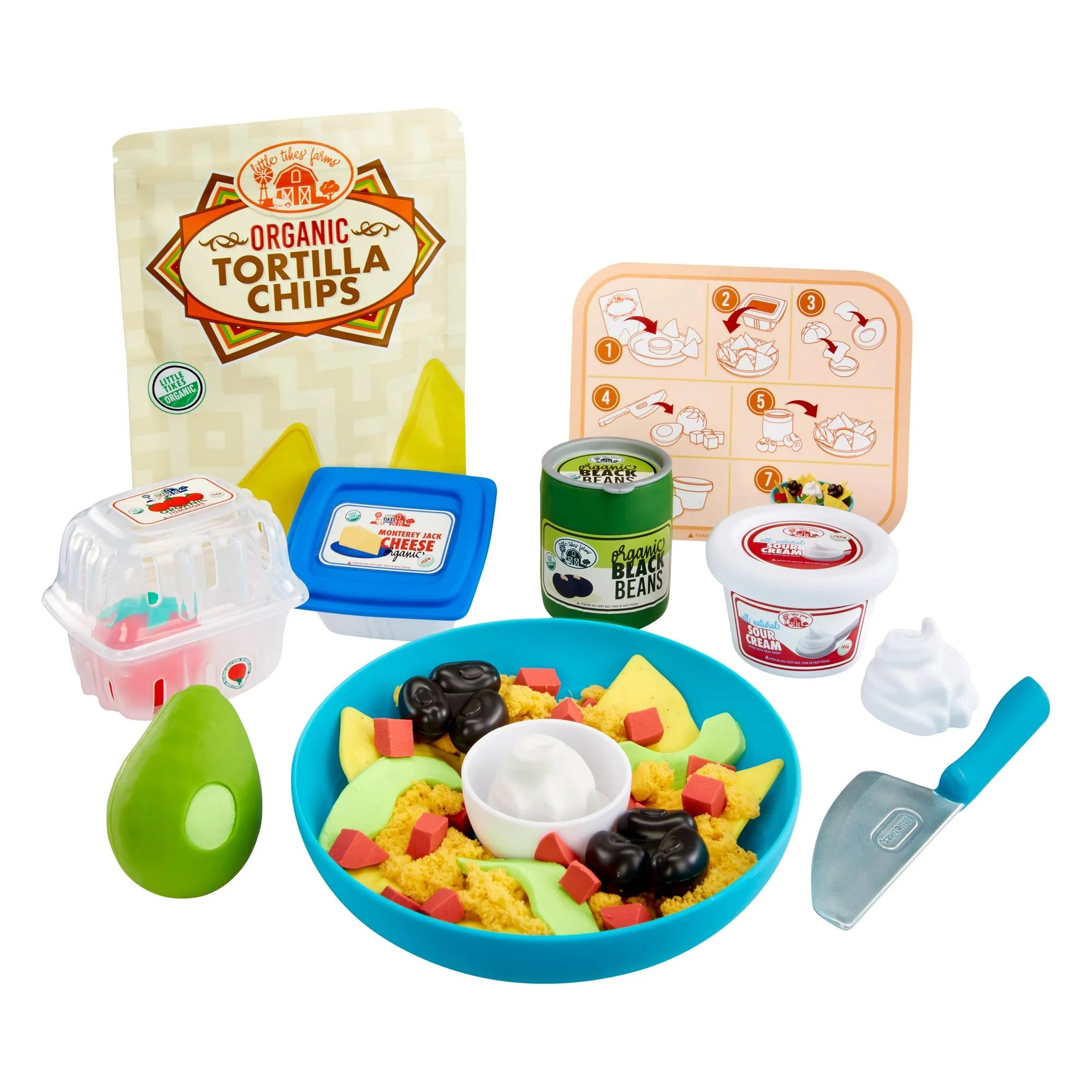 Little Tikes Creative Chefs Nacho Kit with Special Make-It! Mix Play Sand, 22 Accessories, Realis... | Walmart (US)