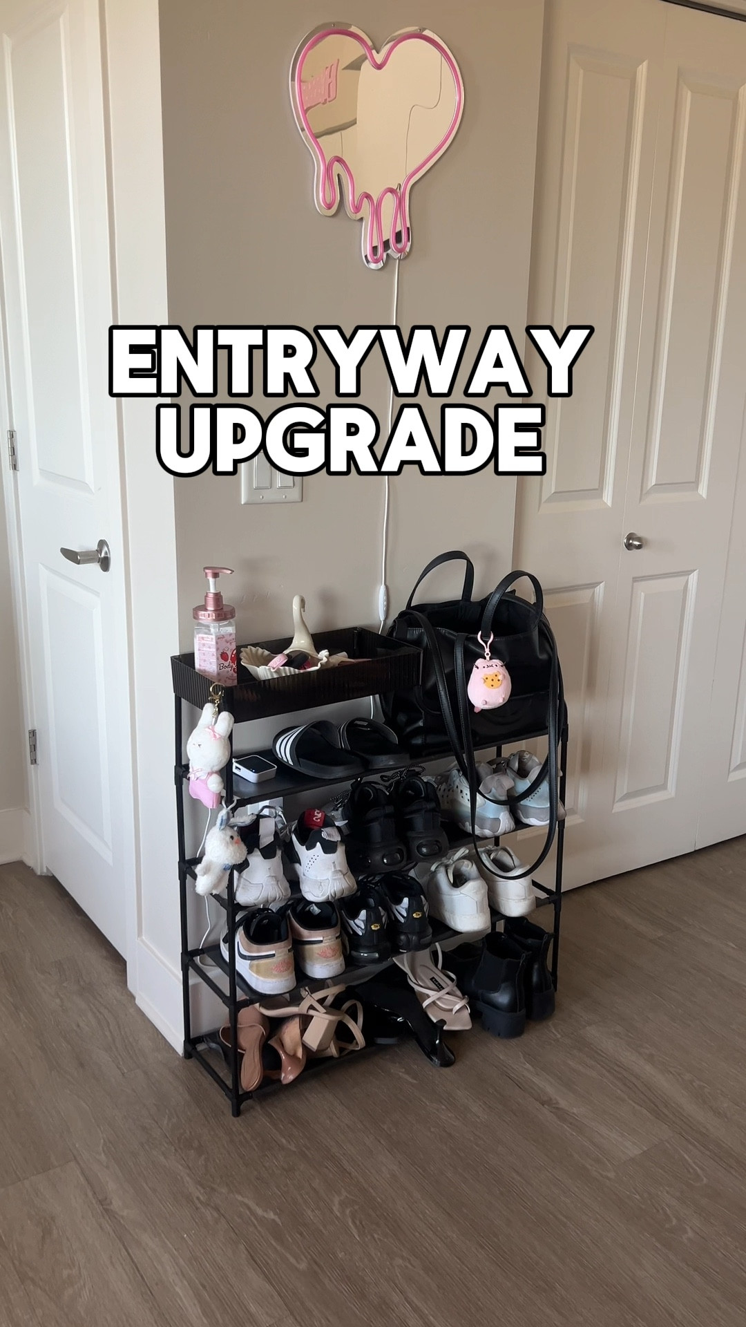 love when functional furniture is aesthetic 😍 

#shoestorage #organization #entryway 

#LTKSeasonal #LTKSaleAlert #LTKHome