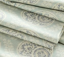 Lena Medallion Organic Cotton Napkins - Set of 4 | Pottery Barn (US)