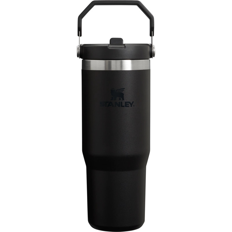 Stanley The IceFlow 30 oz Classic Flip Straw Tumbler Black - Thermos/Cups &koozies at Academy Sports | Academy Sports + Outdoors