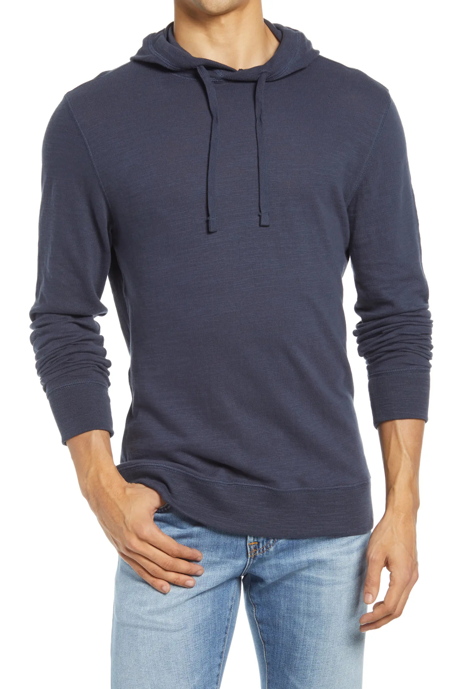 Slub Cotton Hoodie (Men) | Nordstrom | Nordstrom
