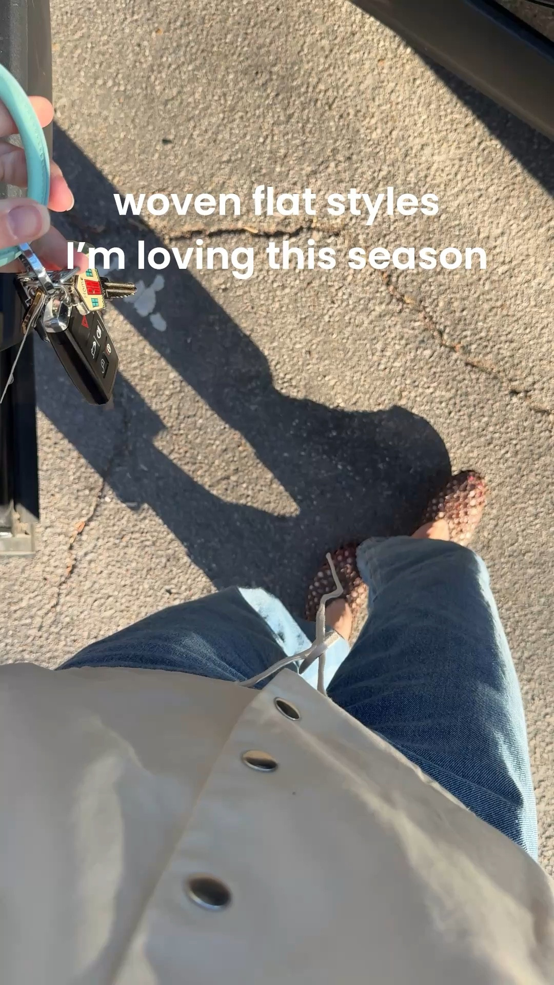 Woven and mesh ballet flats I’m loving 🤎 Mine were gifted by Mansur Gavriel and run a touch narrow but I still took my true size. Linking similar for less and more woven flats I’m loving for spring!

spring flats, spring ballet flats, spring shoes, mesh flats, woven flats, crochet flats

#LTKSeasonal #LTKootd