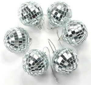 24 PCS Christmas Ornaments Mini Disco Ball Party Decorations - Mini Christmas Ball Ornaments, Dis... | Amazon (US)