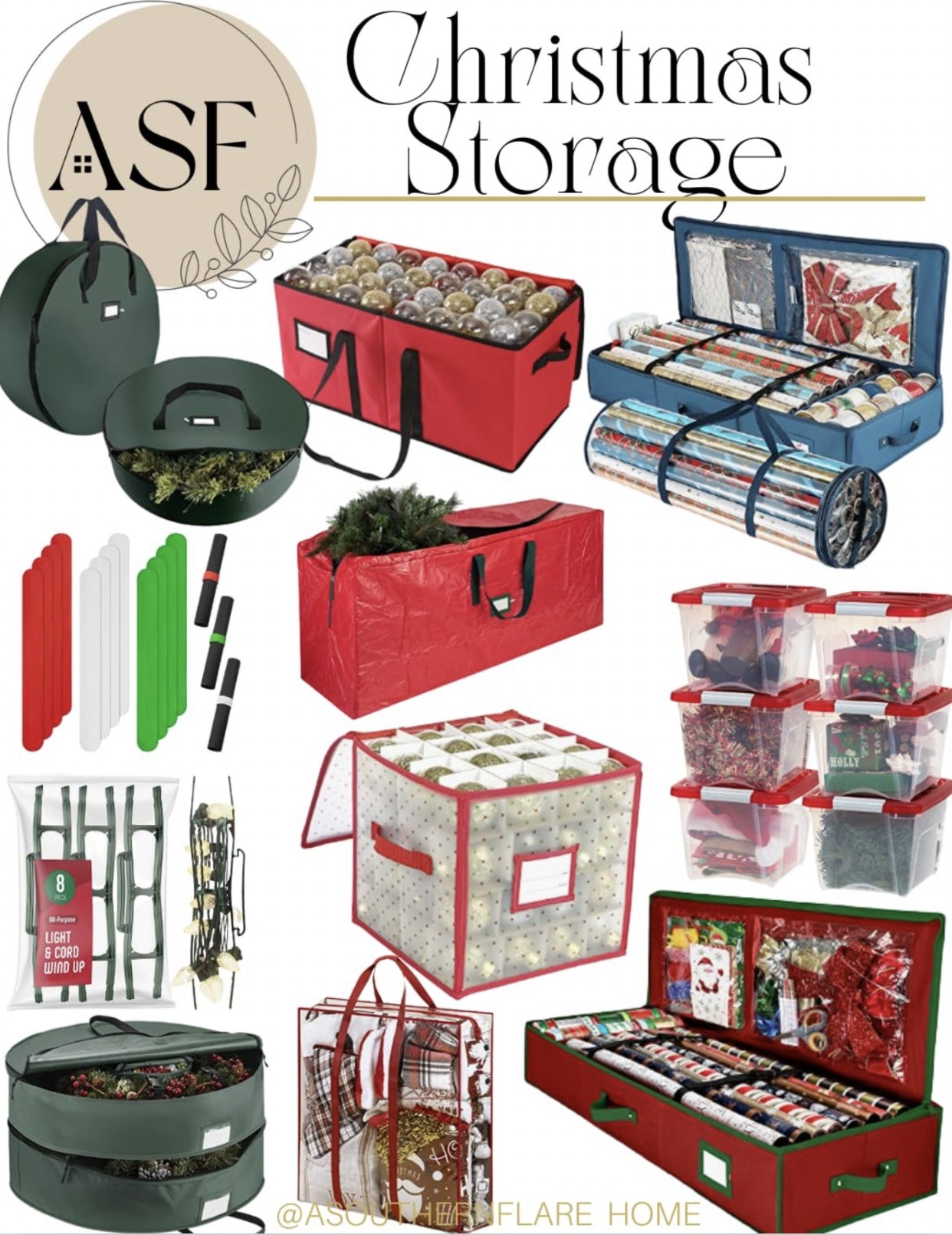 Christmas Storage/ amazon

#LTKHome #LTKFindsUnder50 #LTKFindsUnder100
