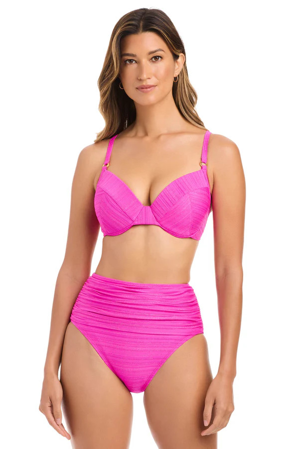 Golden Hour Underwire D-DD Cup Bikini Top | Bleu Rod Beattie