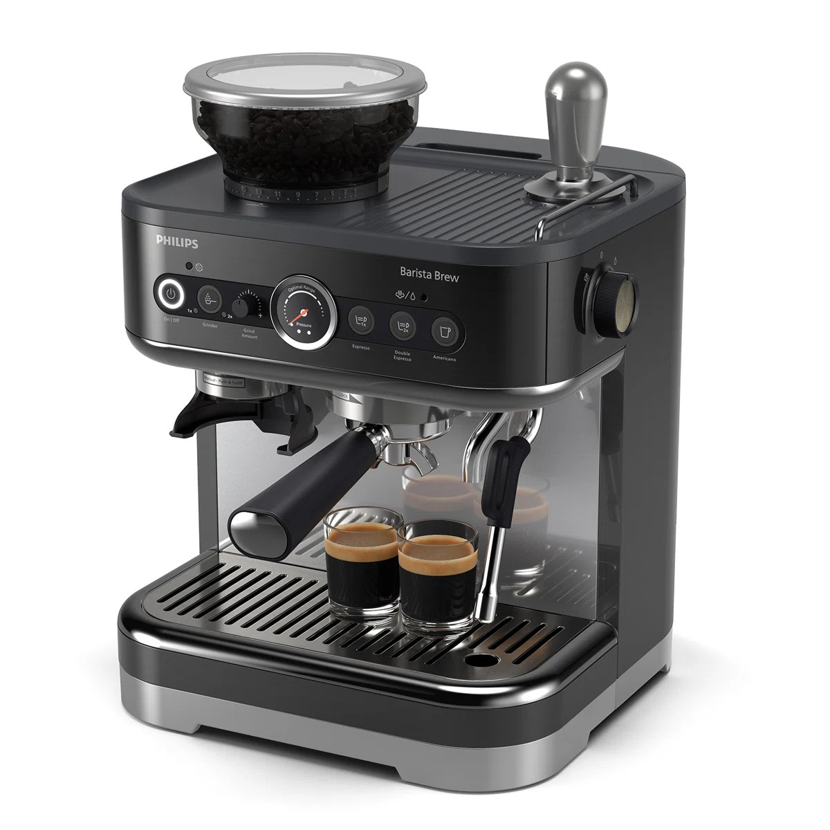 Philips Barista Brew Semi-Automatic Espresso Machine | Wayfair North America