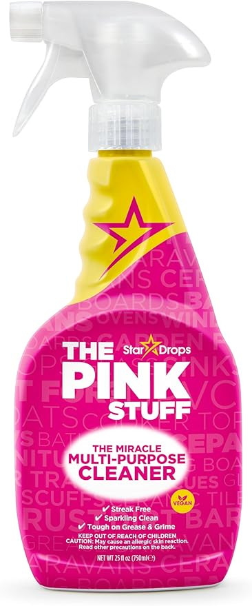 Stardrops The Pink Stuff Miracle Multi-Purpose Cleaner – Removes Grease, Grime, and Stains on K... | Amazon (US)