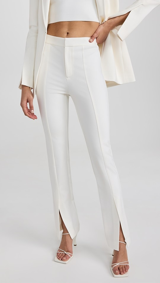Brice Slim Cuff Slit Pants | Shopbop