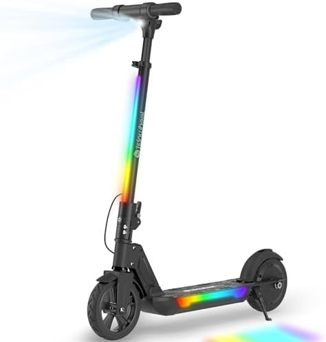 isinwheel S7 Electric Scooter for Kids Ages 8-14, 250W Foldable and 3 Adjustable Heights Kids Ele... | Amazon (US)