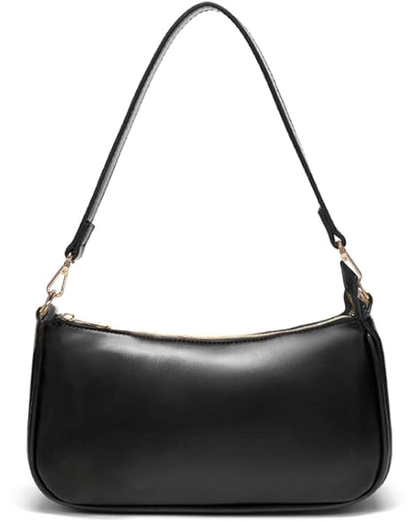 NIUEIMEE ZHOU Shoulder Bag for Women Retro Vegan Leather Classic Clutch Tote HandBags Purses with... | Amazon (US)