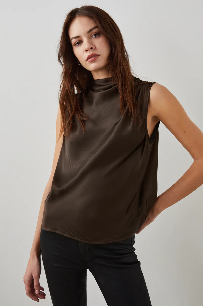 KALEEN TOP - DARK MOSS | Rails