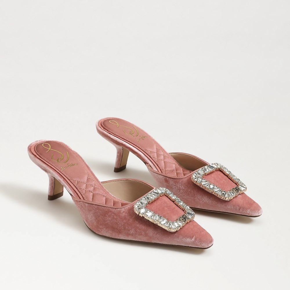 Brit Glow Kitten Heel Mule | Sam Edelman