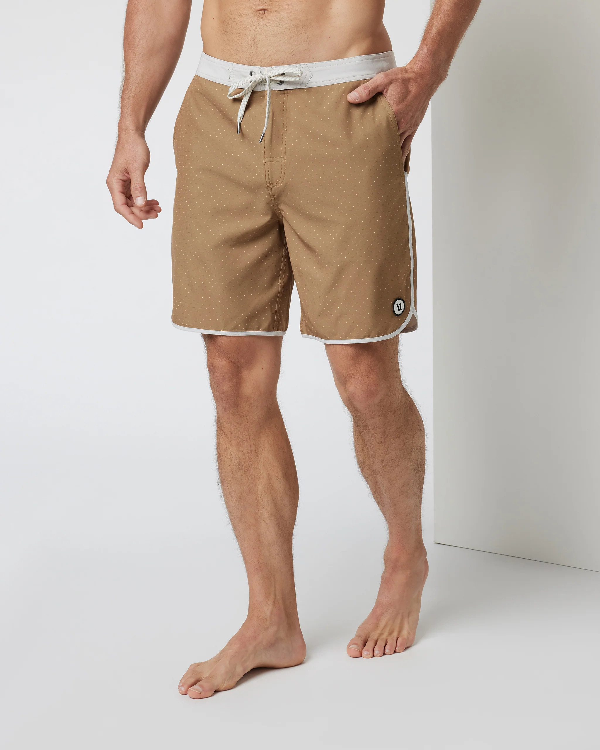Cruise Boardshort | Men's Bronze Micro Dot Boardshorts | Vuori | Vuori Clothing (US & Canada)