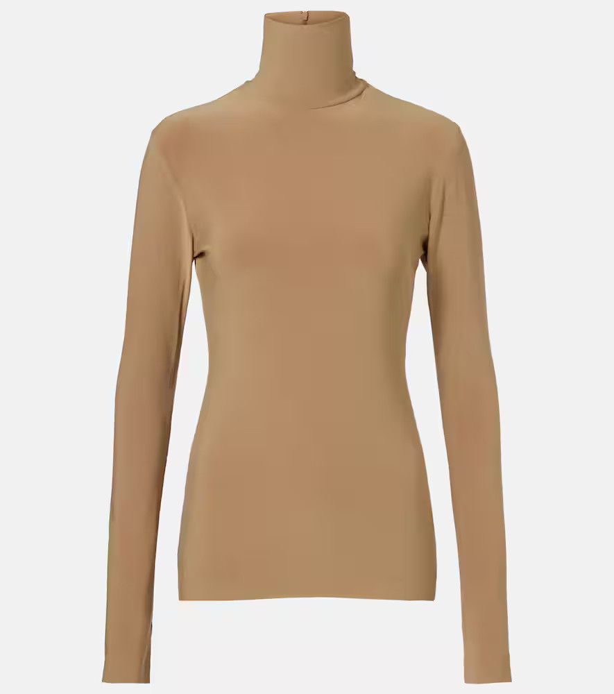 Norma Kamali Jersey turtleneck top | Mytheresa (US/CA)