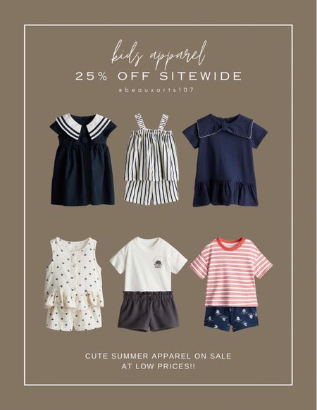 Shop these cute apparel deals on sale for 25% off right now  

#LTKStyleTip #LTKBaby #LTKKids
