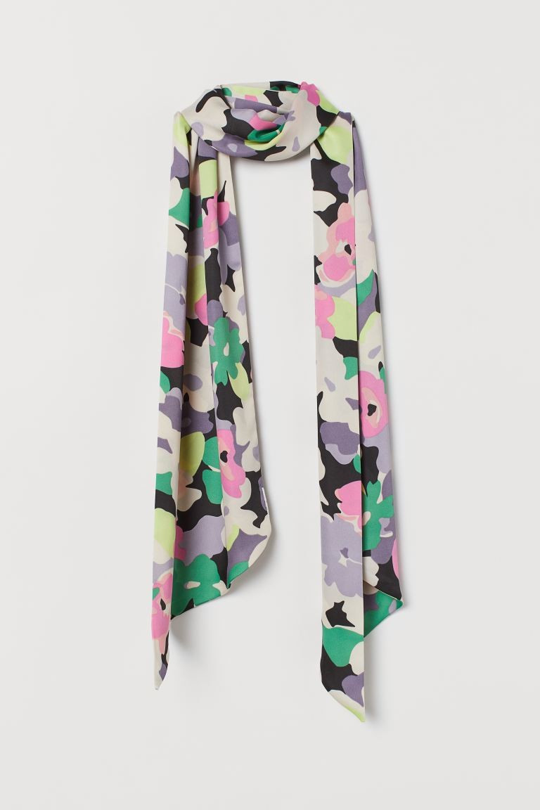 Écharpe en satin | H&M (FR, IT, ES, PT, BE)